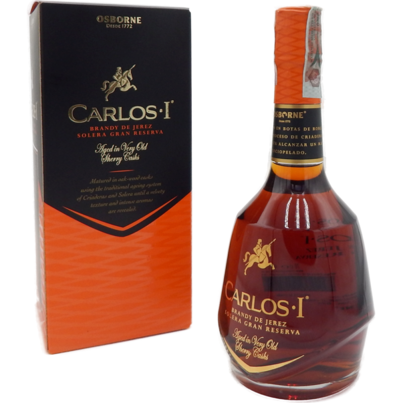 Un'esperienza di lusso: Brandy Carlos I° Cl 70