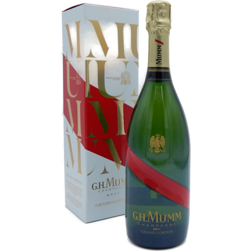 GODETEVI IL LUSSO DI CHAMPAGNE MUMM CORDON ROUGE AST. CL 70