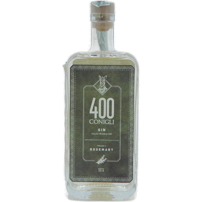 GIN 400 CONIGLI VOLUME2: Una Nuova Esperienza di Aromi con Rosemary al 42%