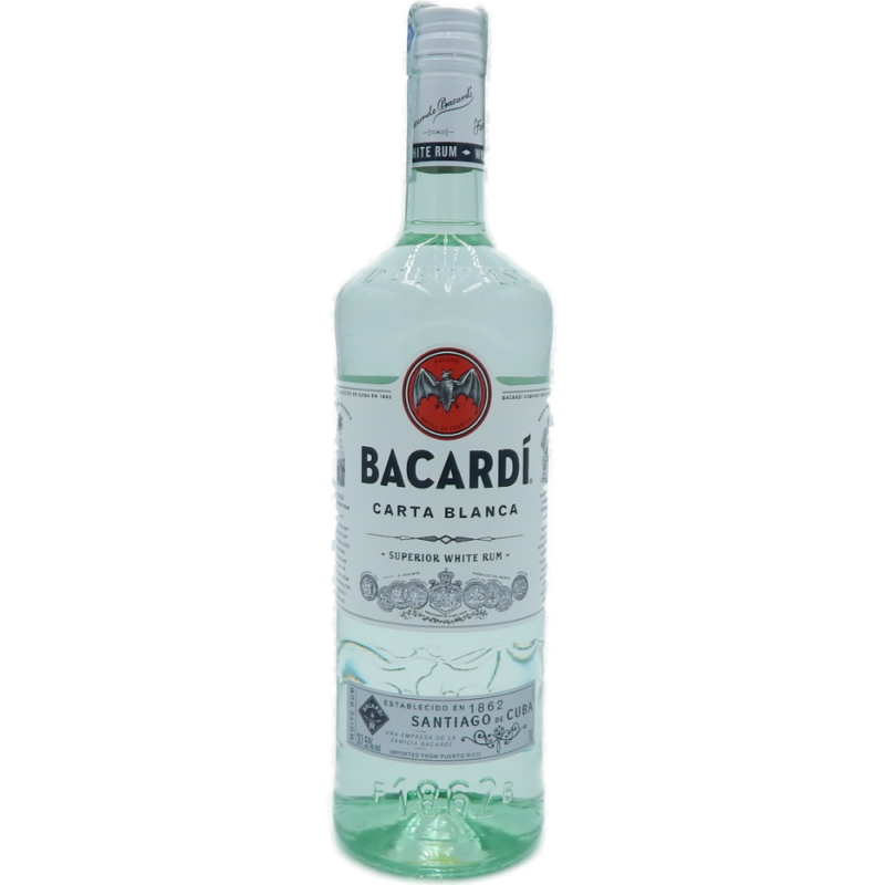 Assapora la freschezza del Rum Bacardi Bianco LT 1!