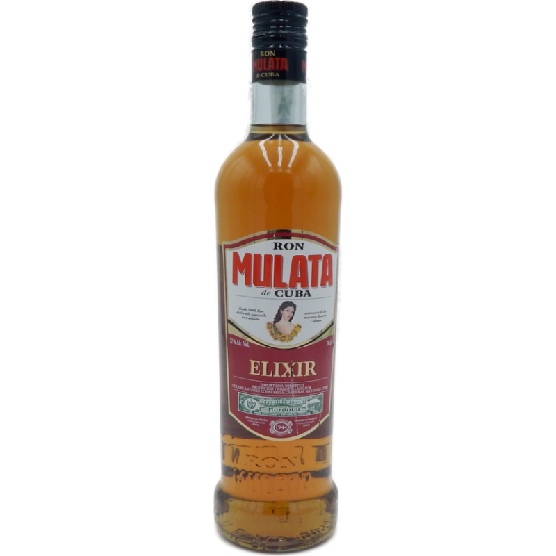 Un'esperienza unica: assapora il gusto di Cuba con Rum Mulata Elixir de Cuba Cl. 70