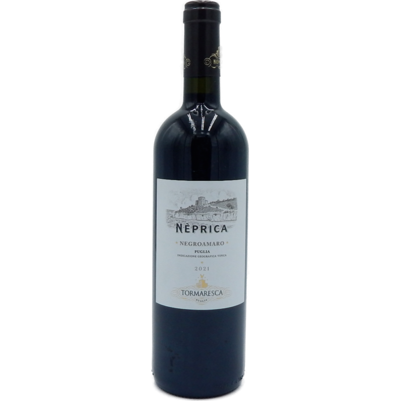 CL

"Un Vino Rosso Pugliese di Eccellente Qualità: TORMARESCA NEPRICA NEGROAMARO 75CL