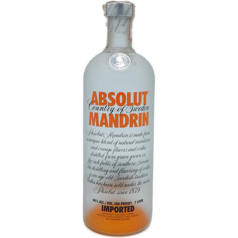 Assapora l'esplosione di gusto di Vodka Absolut Mandarino!