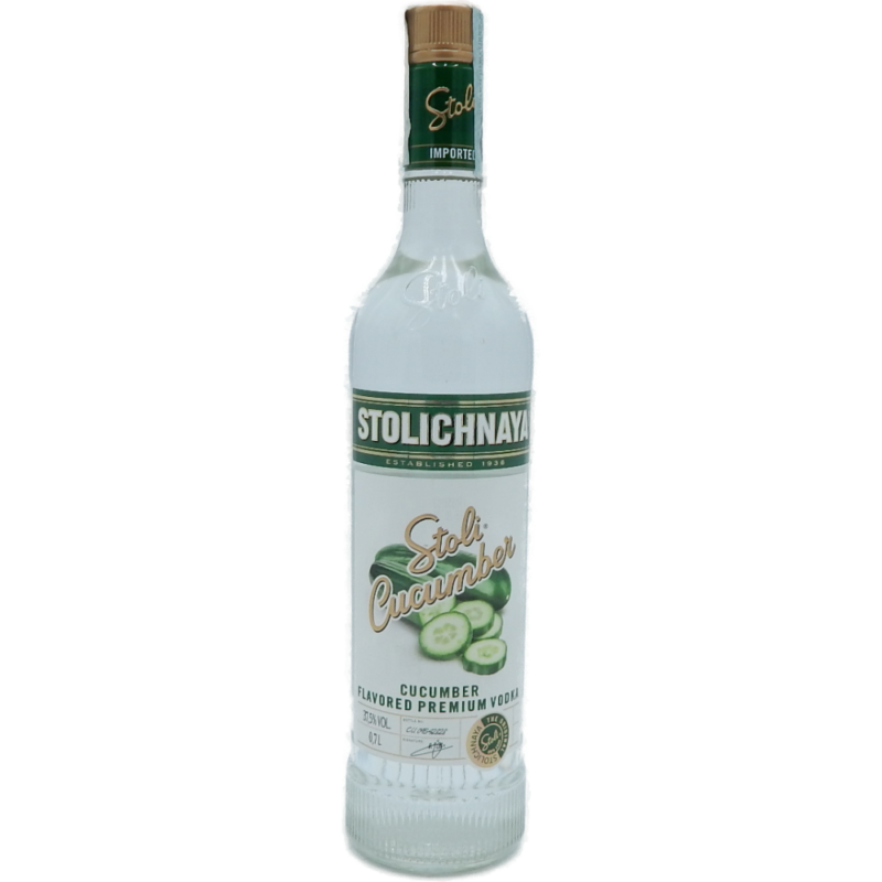 Rinfrescati con la Vodka Stolichnaya Cucumber CL.70!